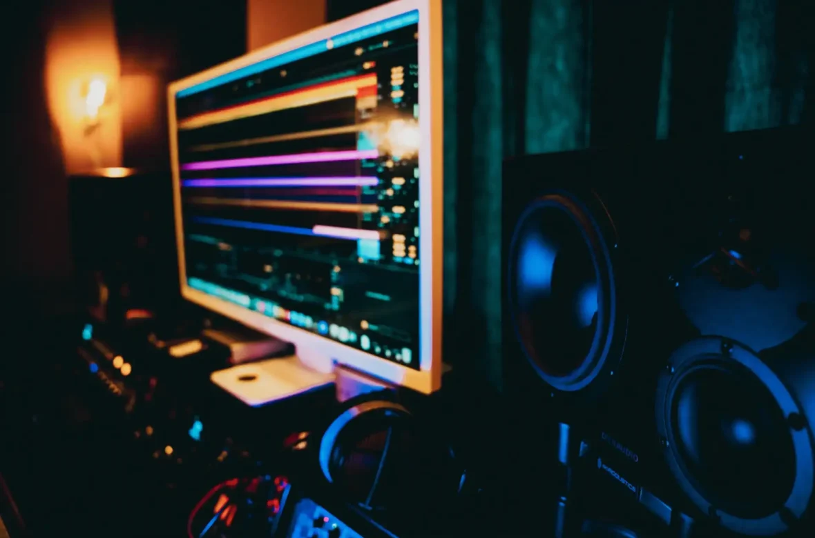 Mastering setup at That Studio Dubai