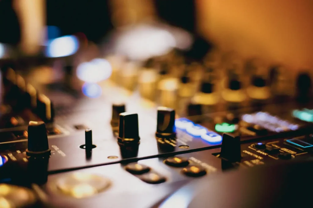 Music production session at That Studio Dubai